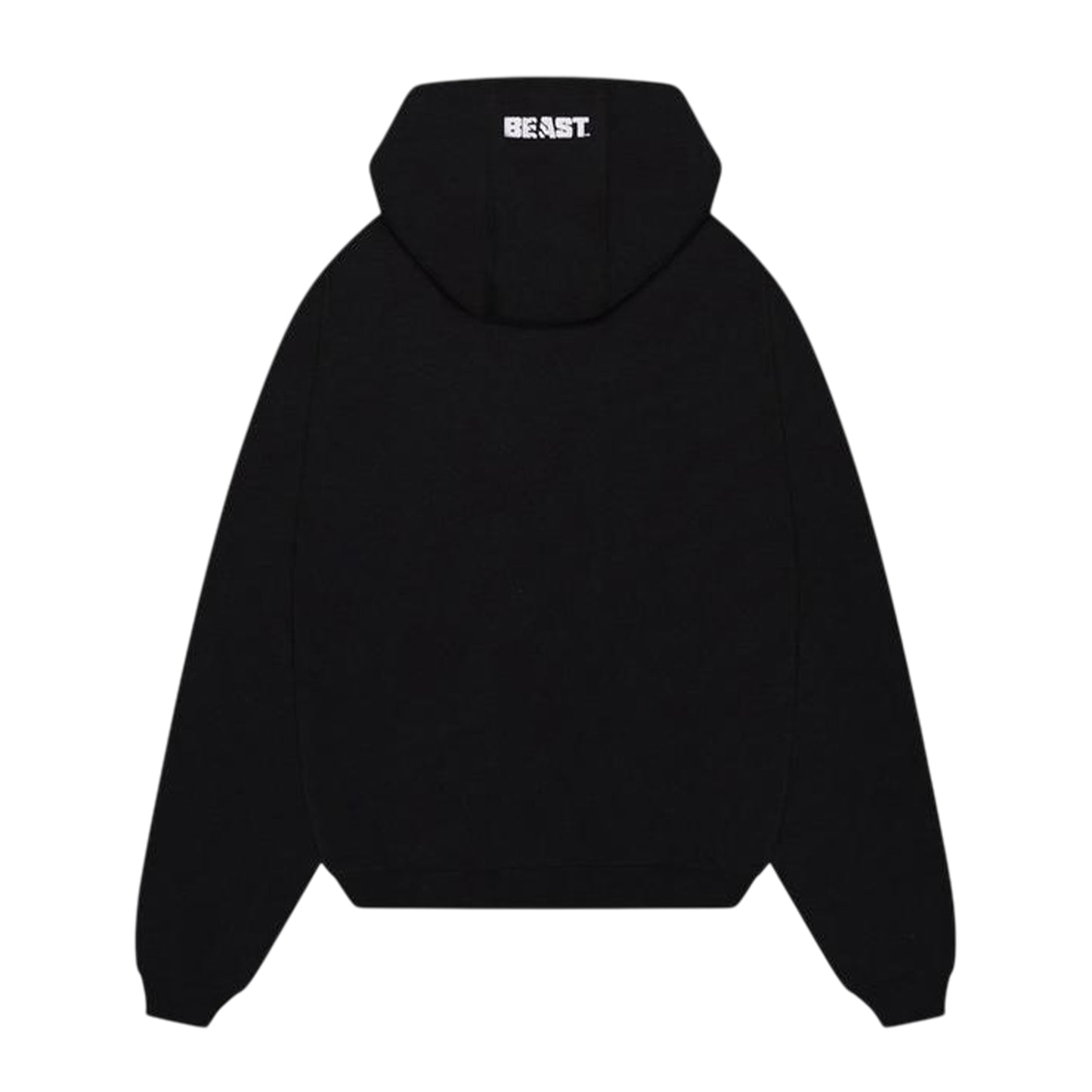 Black - Back - BEAST Unisex Adult Core Full Zip Hoodie