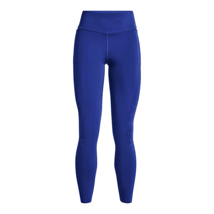 Blue - Front - Under Armour Womens-Ladies Fly Fast Elite Ankle Length Leggings