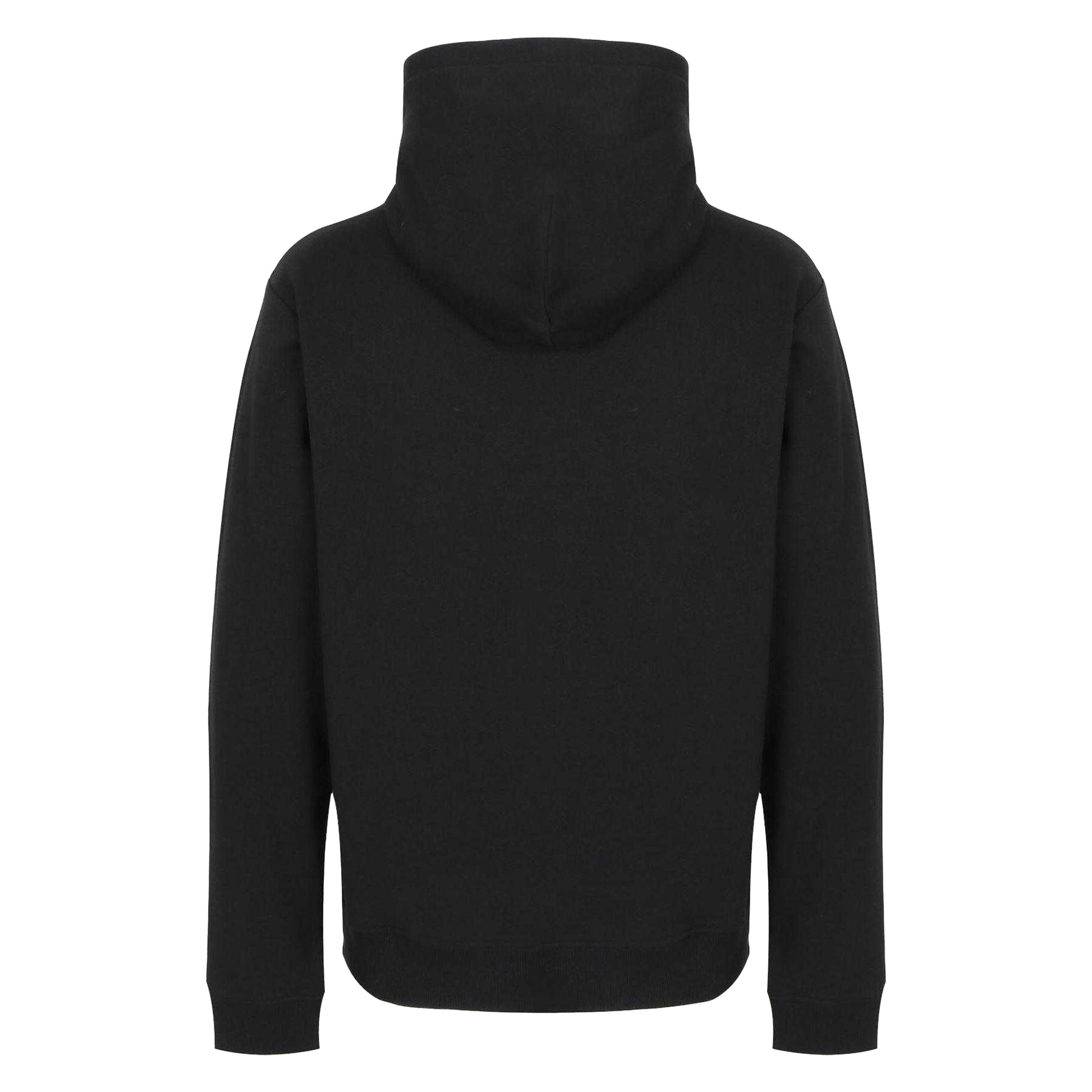 Black - Back - Everlast Mens Bronx Oversized Pullover Hoodie