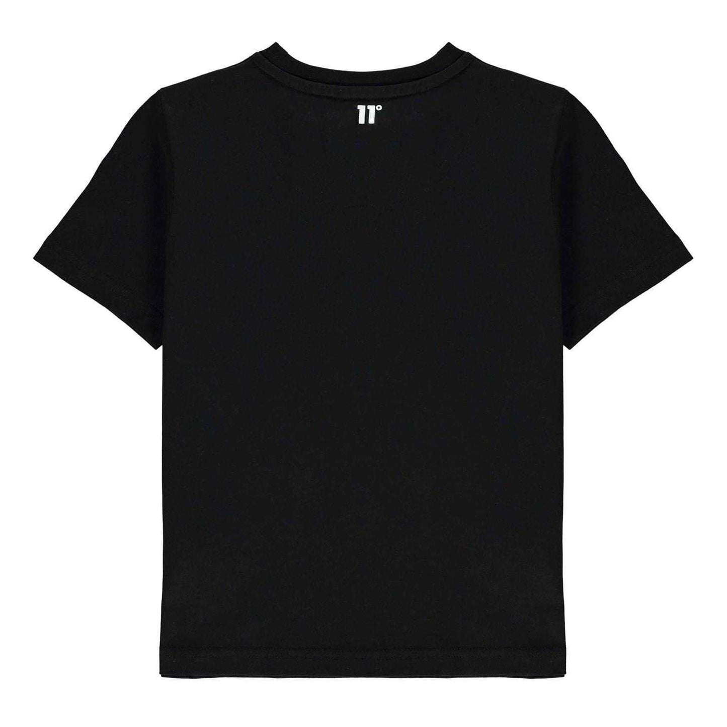 Black - Back - 11 Degrees Childrens-Kids Core T-Shirt