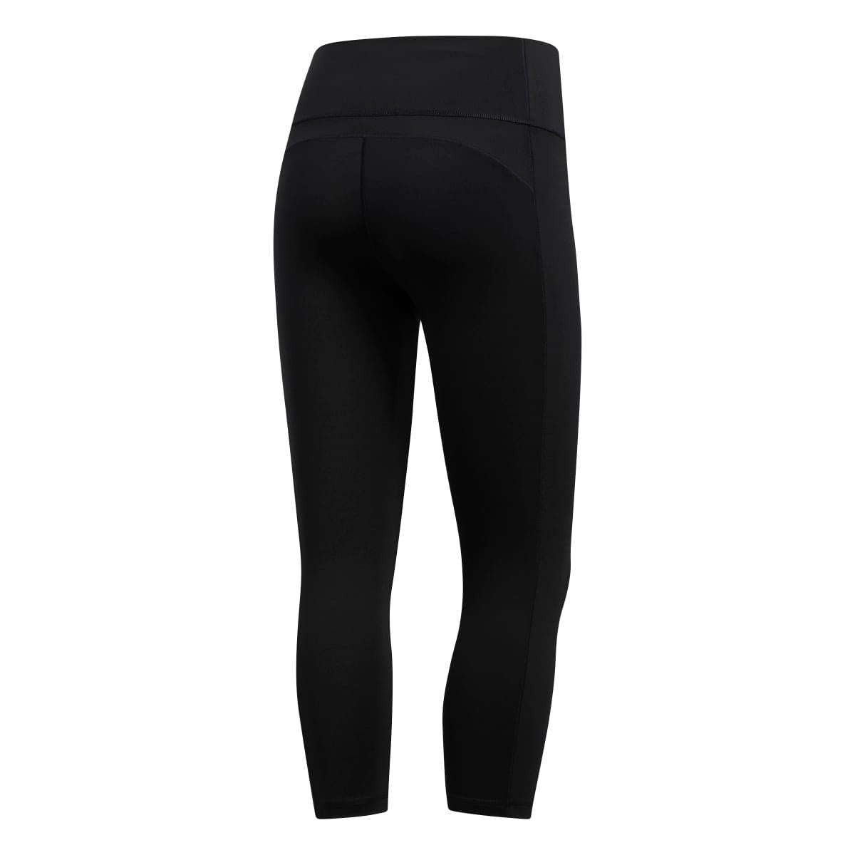 Black - Back - Adidas Womens-Ladies Believe This 2.0 3-4 Leggings