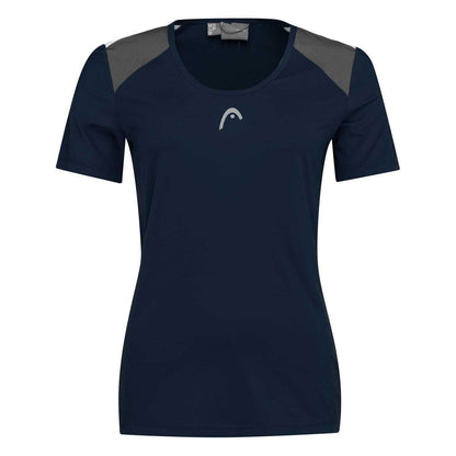 Dark Blue - Front - Head Womens-Ladies Club 22 Tech T-Shirt