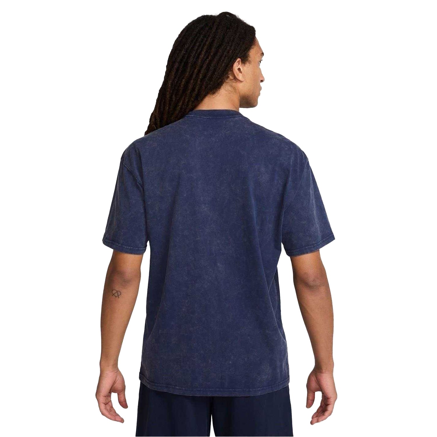 Midnight Navy - Back - Nike Mens Essentials Paris Saint Germain FC T-Shirt