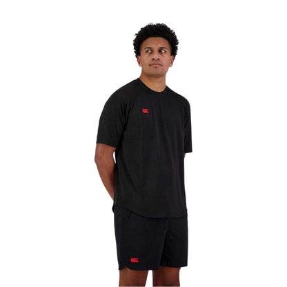 Black - Lifestyle - Canterbury Mens Everest Breathable T-Shirt