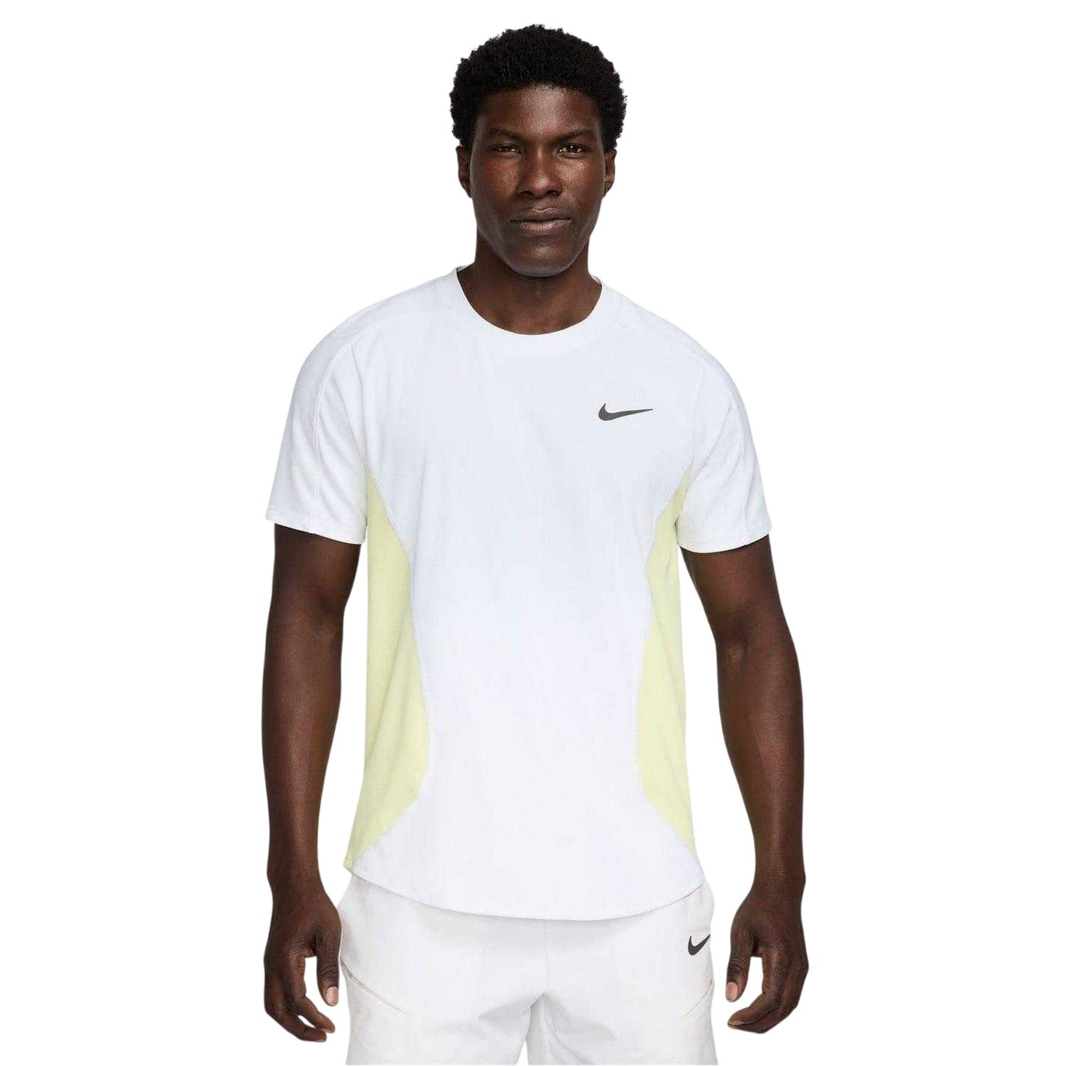 White-Green - Front - Nike Mens Oz T-Shirt
