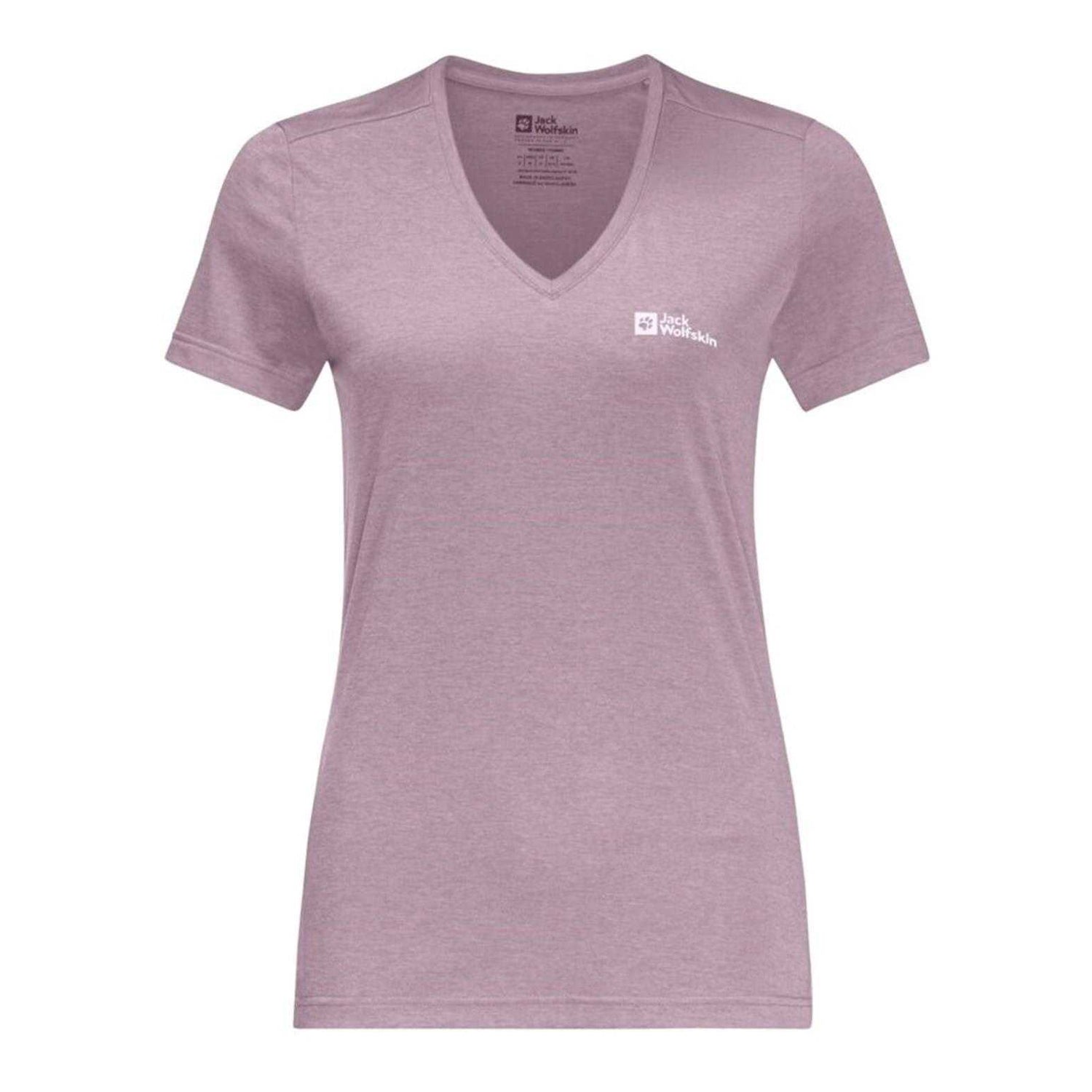 Blossom - Front - Jack Wolfskin Womens-Ladies Crosstrail Lightweight T-Shirt