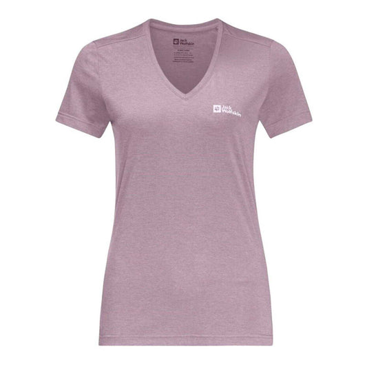Blossom - Front - Jack Wolfskin Womens-Ladies Crosstrail Lightweight T-Shirt