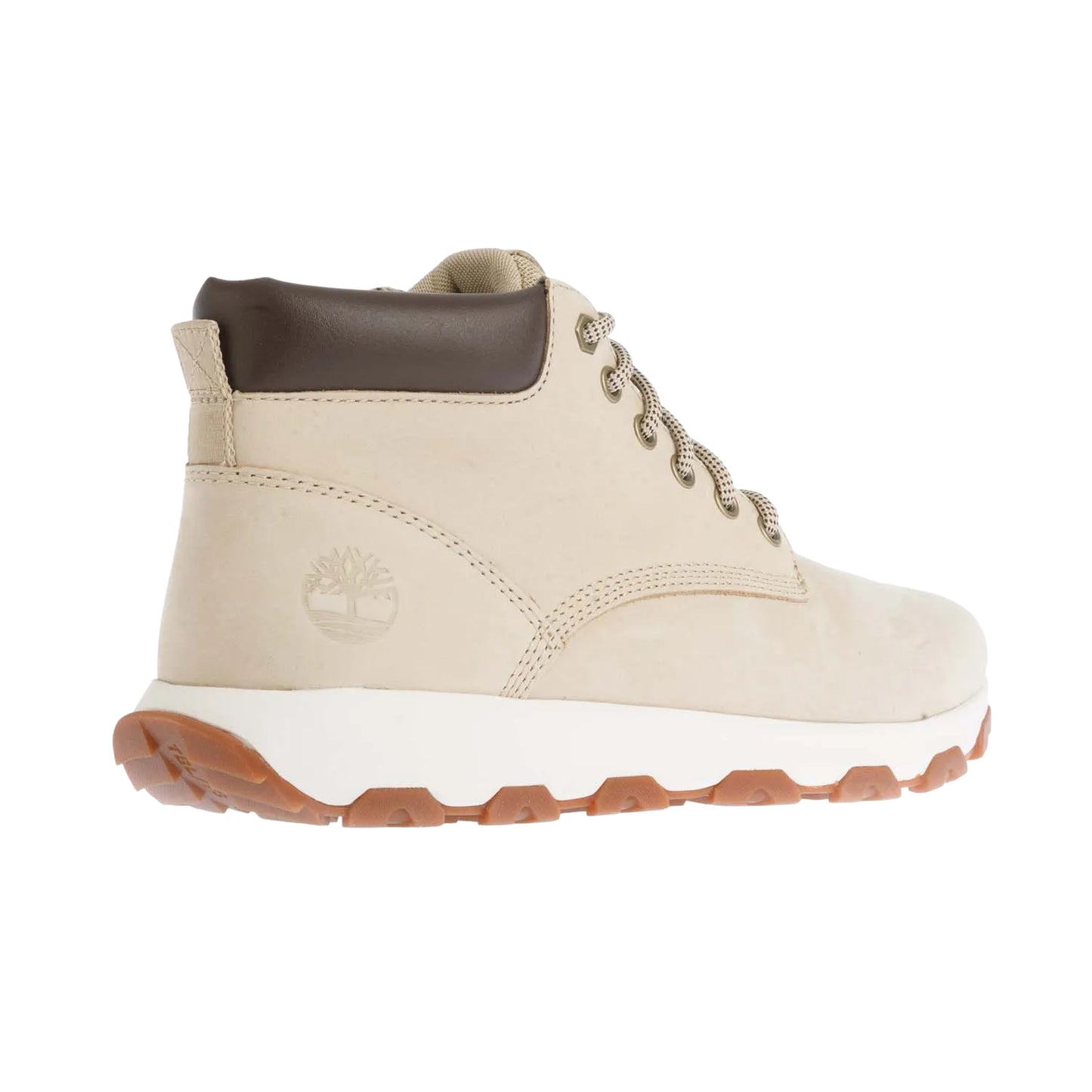 Beige - Back - Timberland Mens Winsor Park Mid Cut Lace Up Hiking Boots