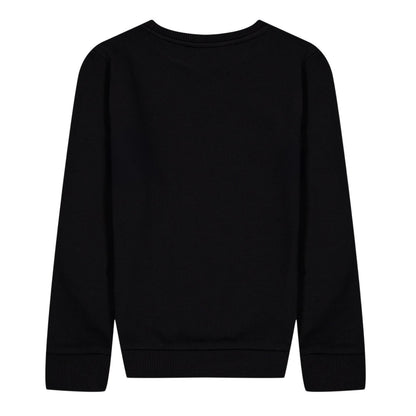 Black - Back - Boss Childrens-Kids Crew Neck Sweatshirt