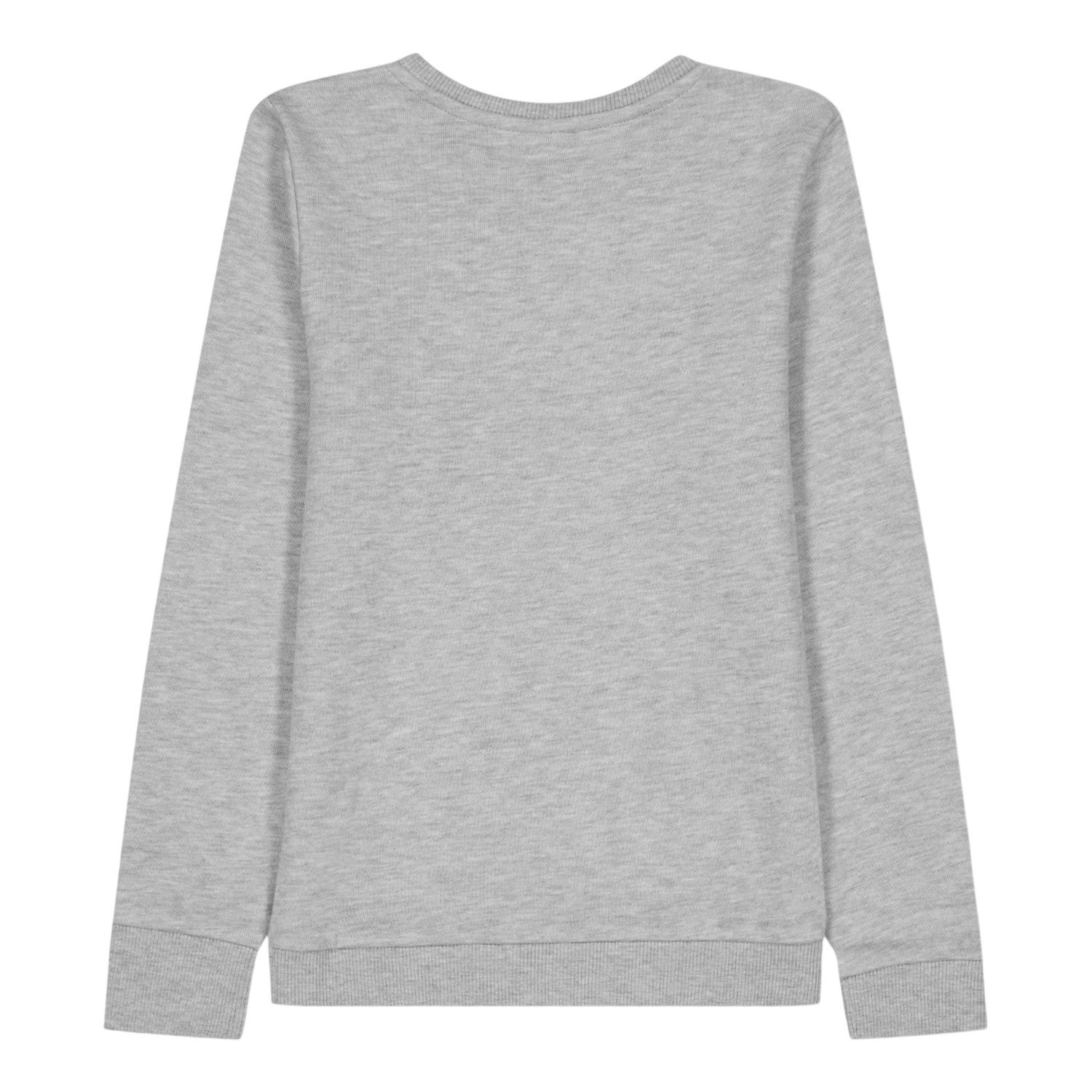 Grey - Back - Boss Childrens-Kids Crew Neck Sweatshirt