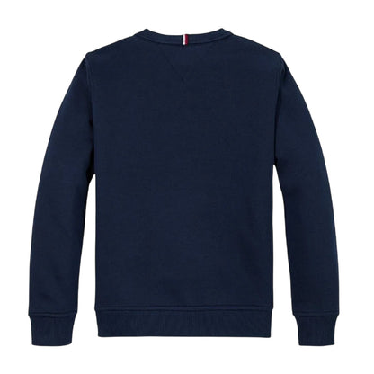 Navy - Back - Tommy Hilfiger Childrens-Kids 1985 Regular Sweatshirt