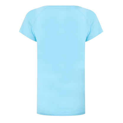 Blue - Back - Millet Womens-Ladies Scoop Neck Trekking T-Shirt