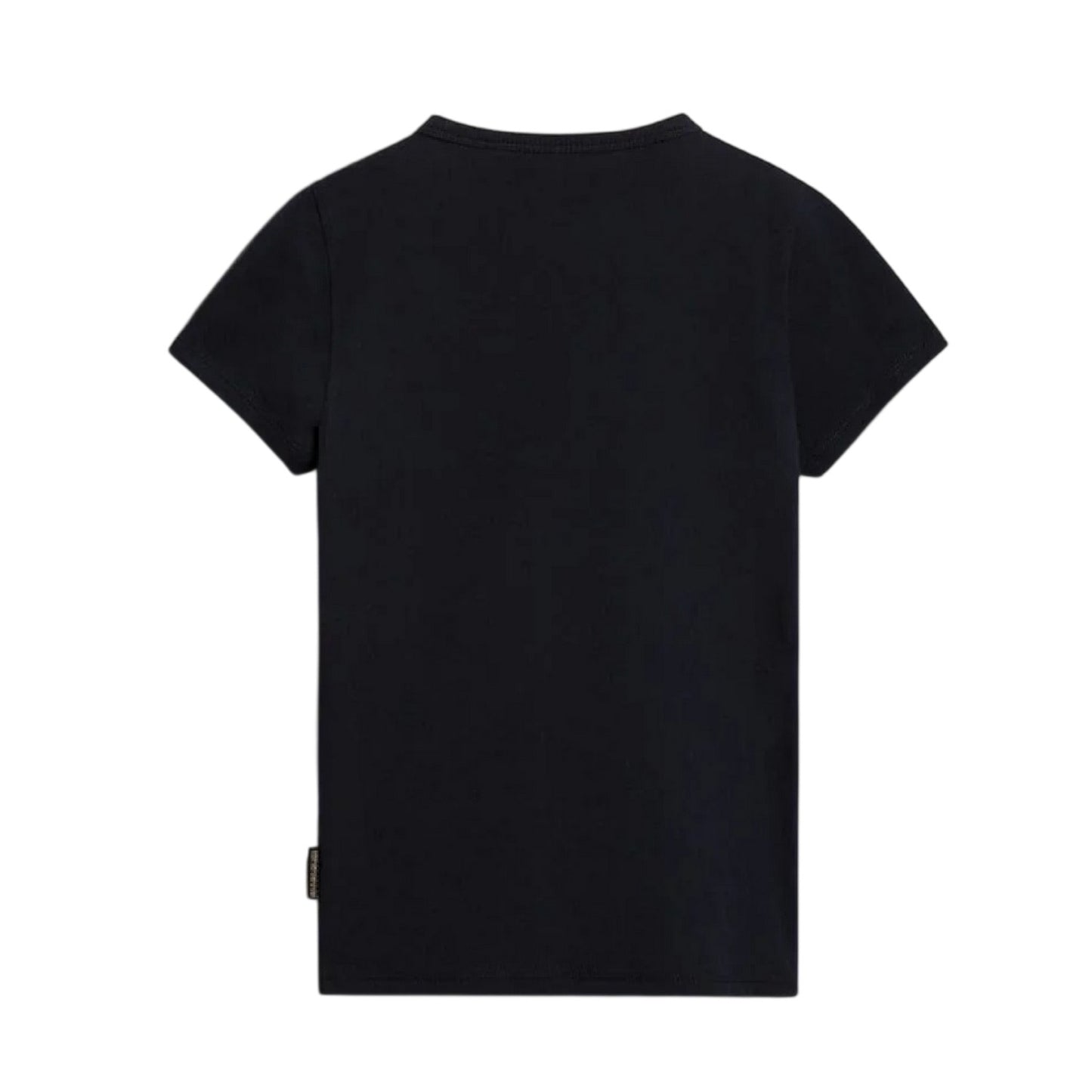Black - Back - Napapijri Childrens-Kids Graphic Print T-Shirt