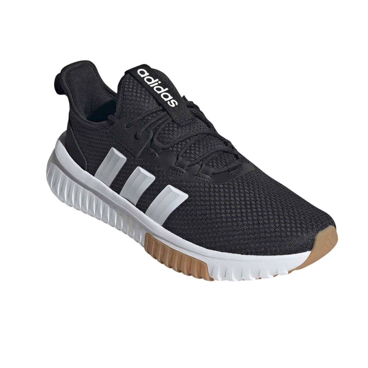 Black-White - Pack Shot - Adidas Mens Kaptir 4.0 Leather Trainers