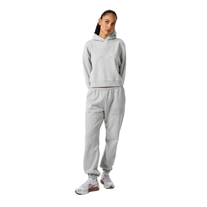 Grey Marl - Pack Shot - Jack Wills Womens-Ladies Logo Jogging Bottoms
