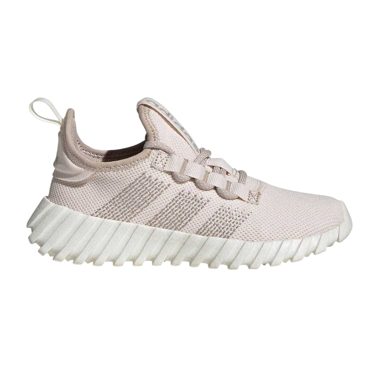 Wonder Mauve - Front - Adidas Boys Kaptir 2.0 Mesh Trainers