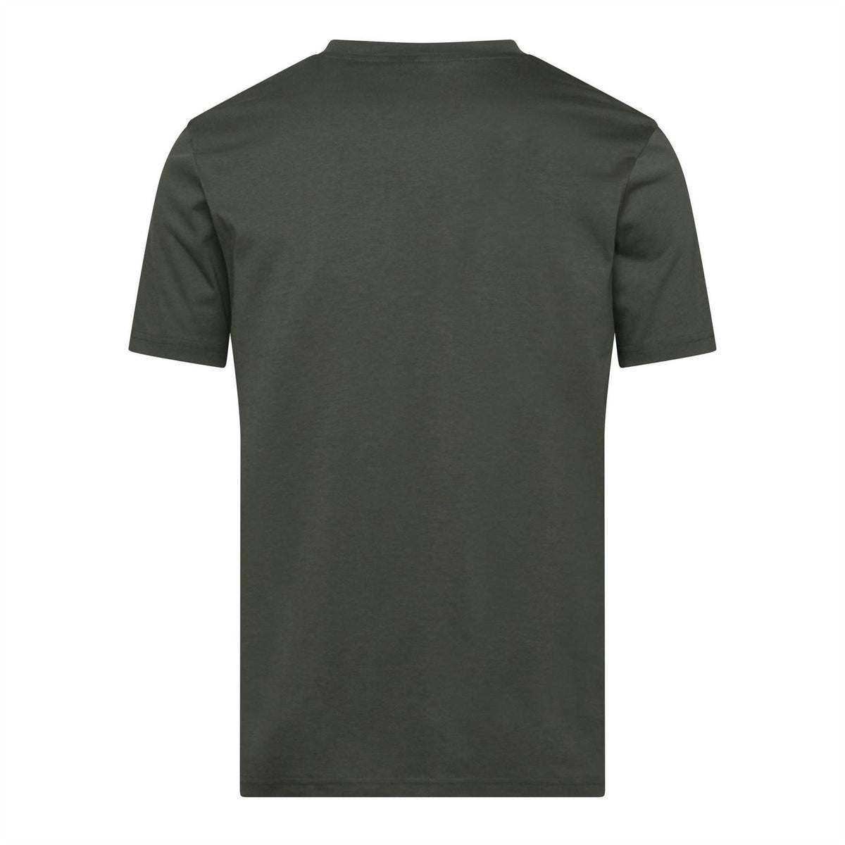 Dark Grey - Back - Boss Mens Thinking 1 Signature Logo Regular T-Shirt