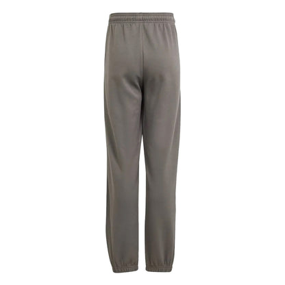 Charcoal - Back - Adidas Childrens-Kids Future Icons Logo Jogging Bottoms