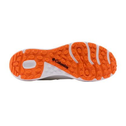 White - Pack Shot - Columbia Mens Konos Gradient Fade Mesh Low Cut Trainers