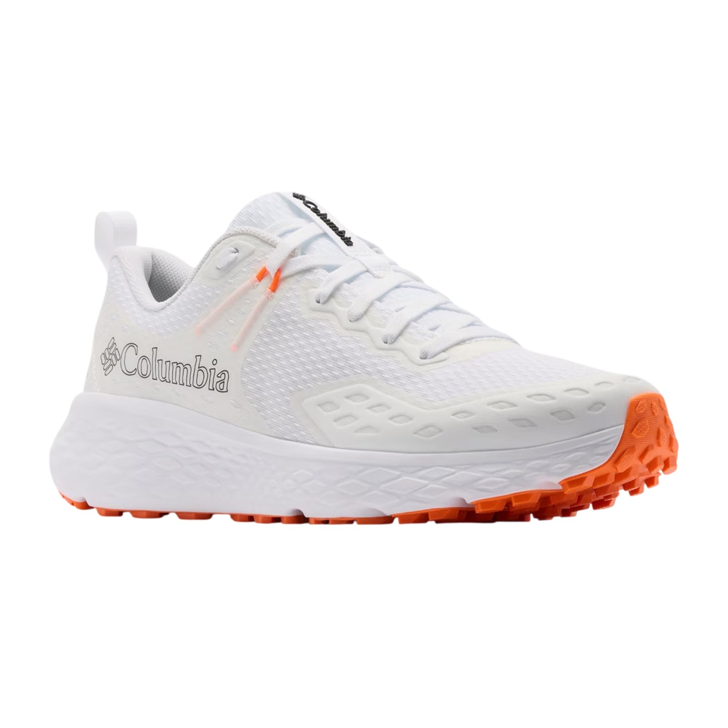 White - Close up - Columbia Mens Konos Gradient Fade Mesh Low Cut Trainers
