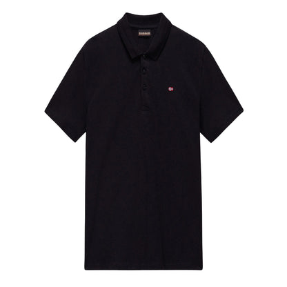 Black - Front - Napapijri Mens Regular Polo Shirt