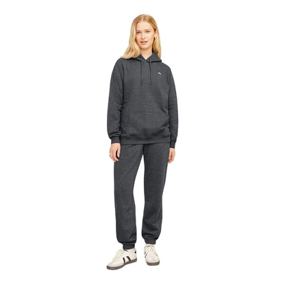 Dark Grey Melange - Lifestyle - JJXX Womens-Ladies Hooded Regular Hoodie