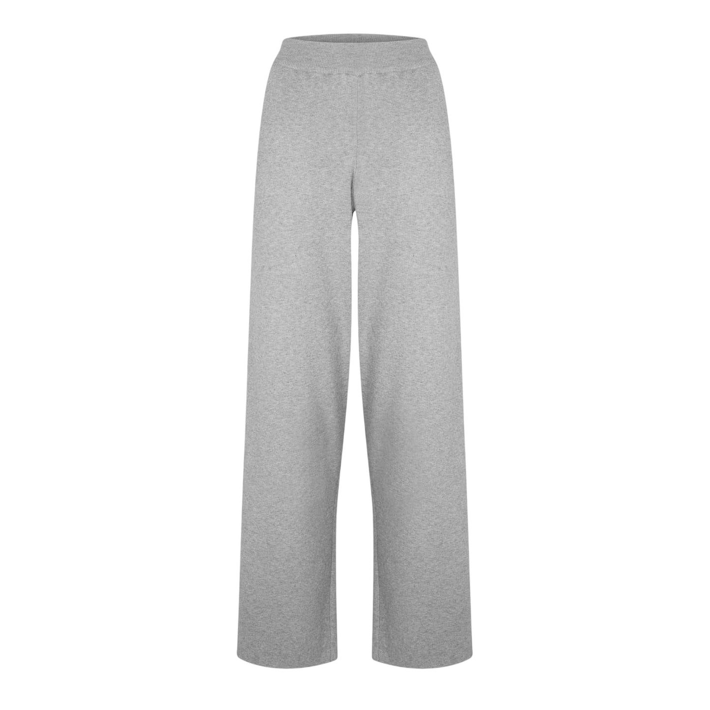 Grey - Front - 4th & Reckless Womens-Ladies Cameron Wide Leg Jogging Bottoms