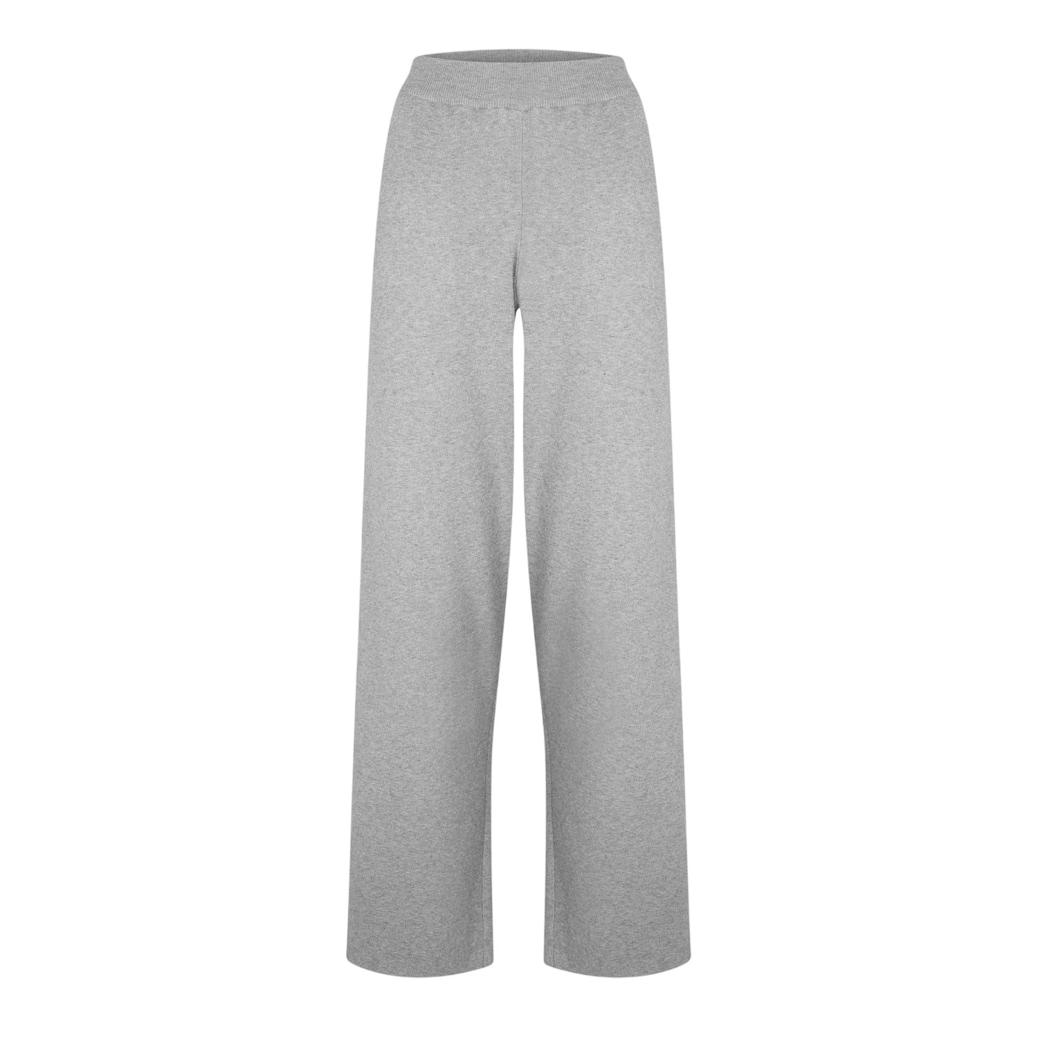Grey - Front - 4th & Reckless Womens-Ladies Cameron Wide Leg Jogging Bottoms