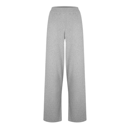 Grey - Front - 4th & Reckless Womens-Ladies Cameron Wide Leg Jogging Bottoms
