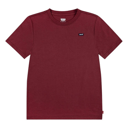 Dark Truffle - Front - Levis Boys Regular Batwing T-Shirt