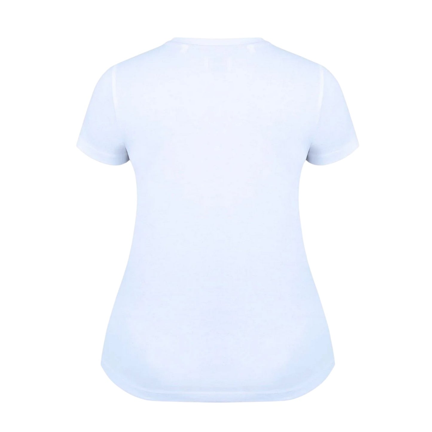 White - Back - Lee Cooper Womens-Ladies Classic T-Shirt