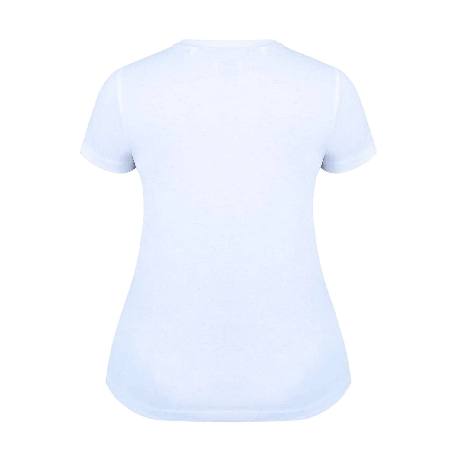 White - Back - Lee Cooper Womens-Ladies Classic T-Shirt