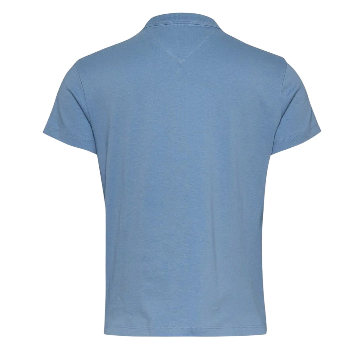 Blue - Back - Tommy Jeans Womens-Ladies Badge Crew Neck Regular T-Shirt