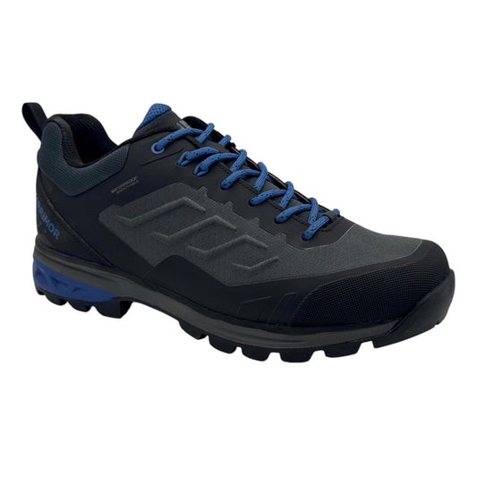 Black - Front - Karrimor Mens Hottraverse Leather Waterproof Hiking Boots