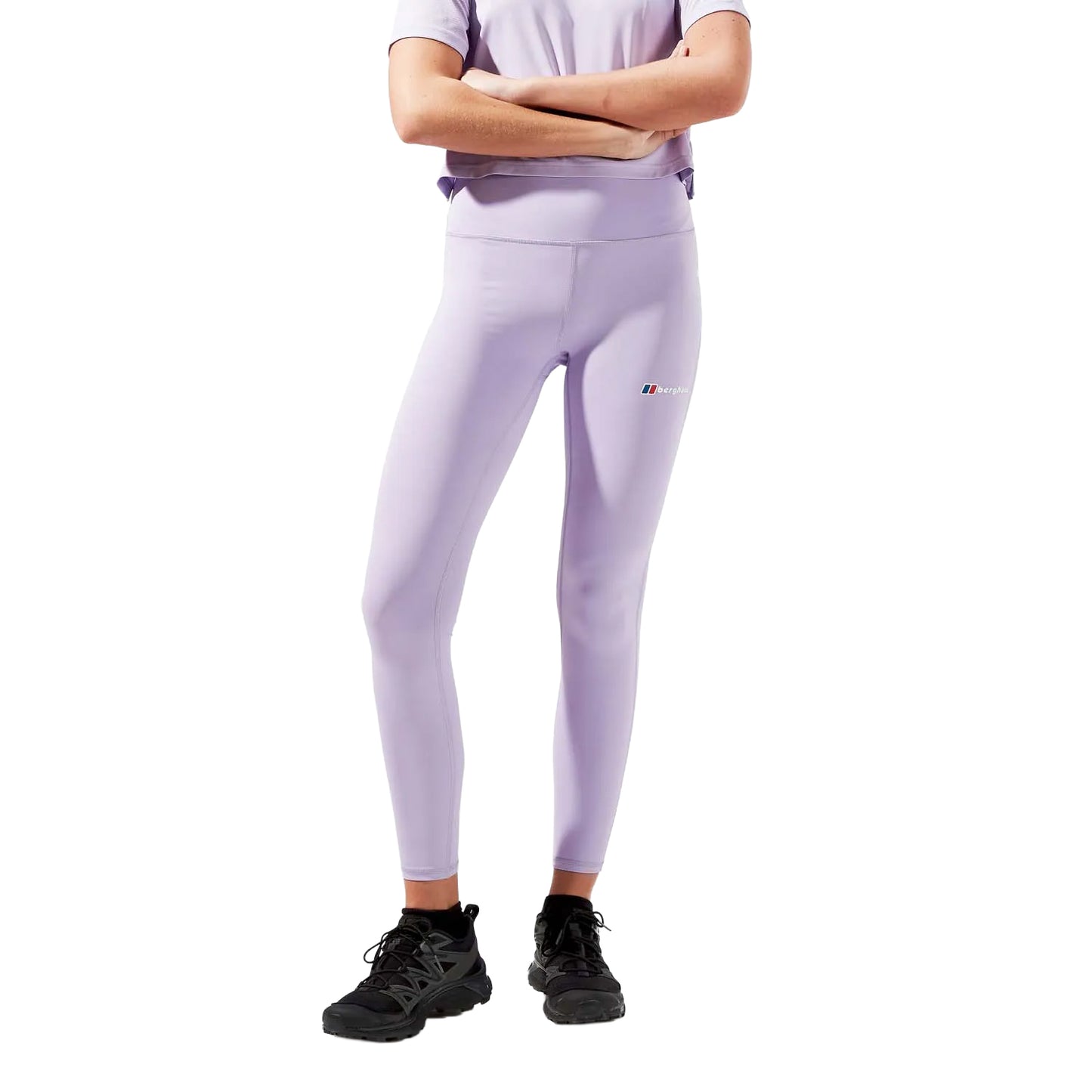 Purple - Lifestyle - Berghaus Womens-Ladies Core Logo Leggings