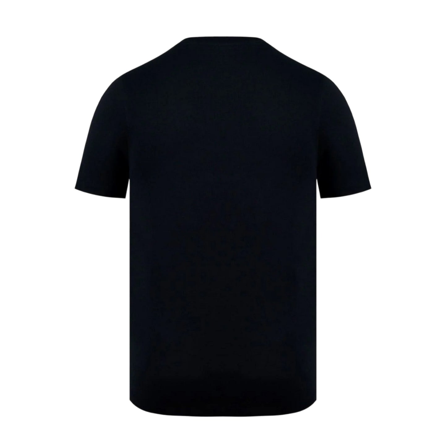 Black - Back - Slazenger Mens Embroidered Logo Cotton T-Shirt