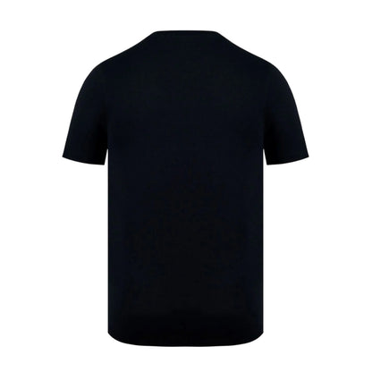 Black - Back - Slazenger Mens Embroidered Logo Cotton T-Shirt