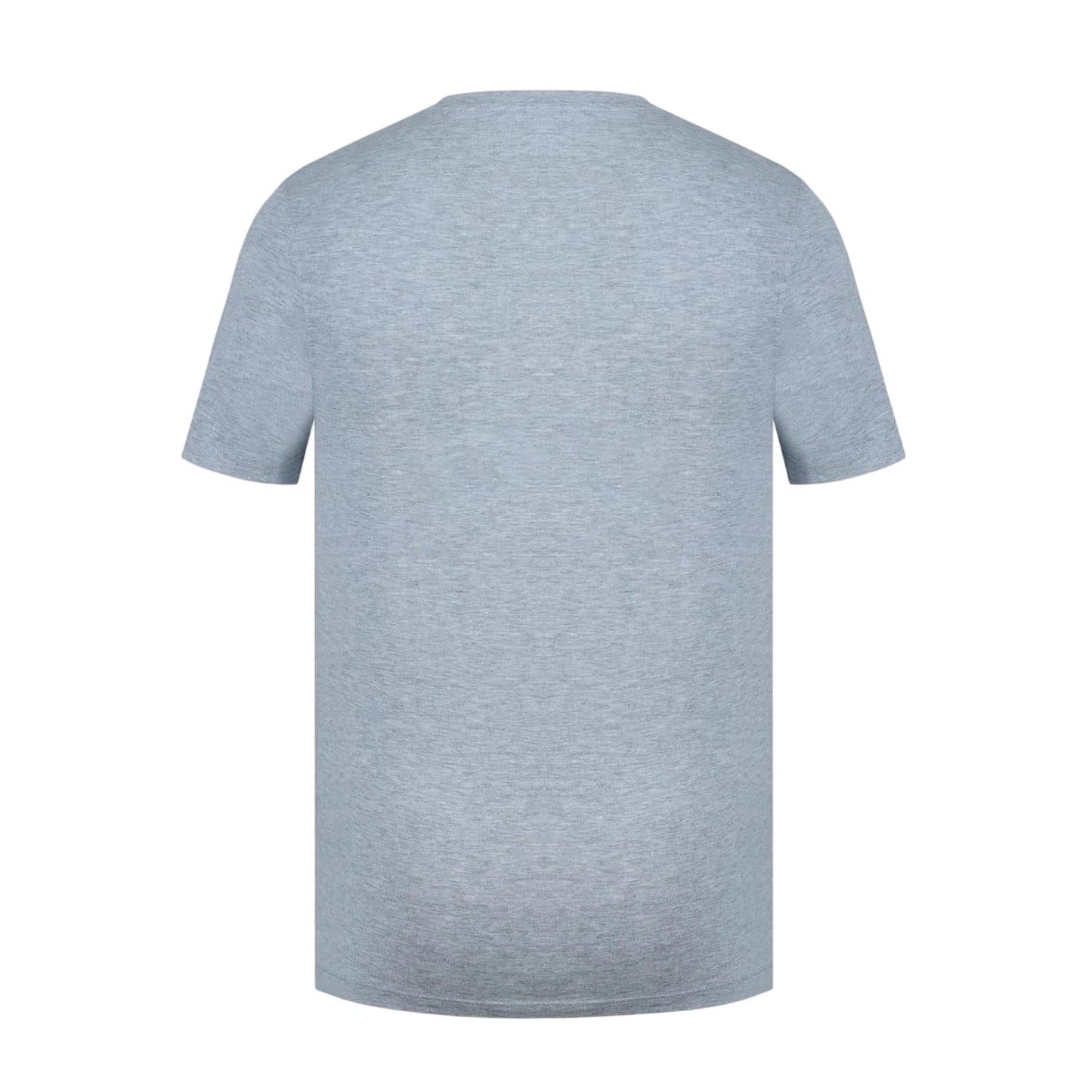 Grey Marl - Back - Slazenger Mens Embroidered Logo Cotton T-Shirt