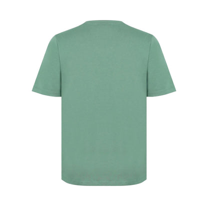 Light Green - Back - Slazenger Mens Embroidered Logo Cotton T-Shirt