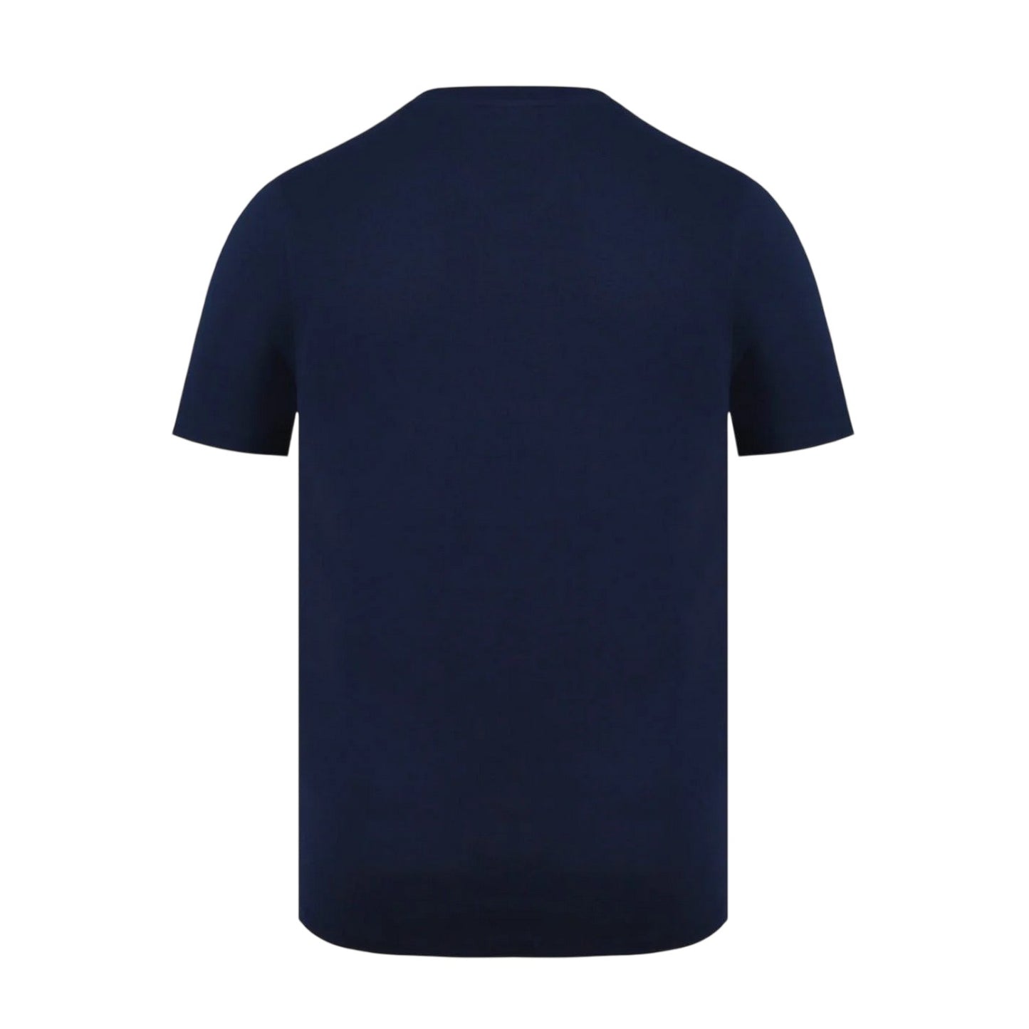 Navy - Back - Slazenger Mens Embroidered Logo Cotton T-Shirt