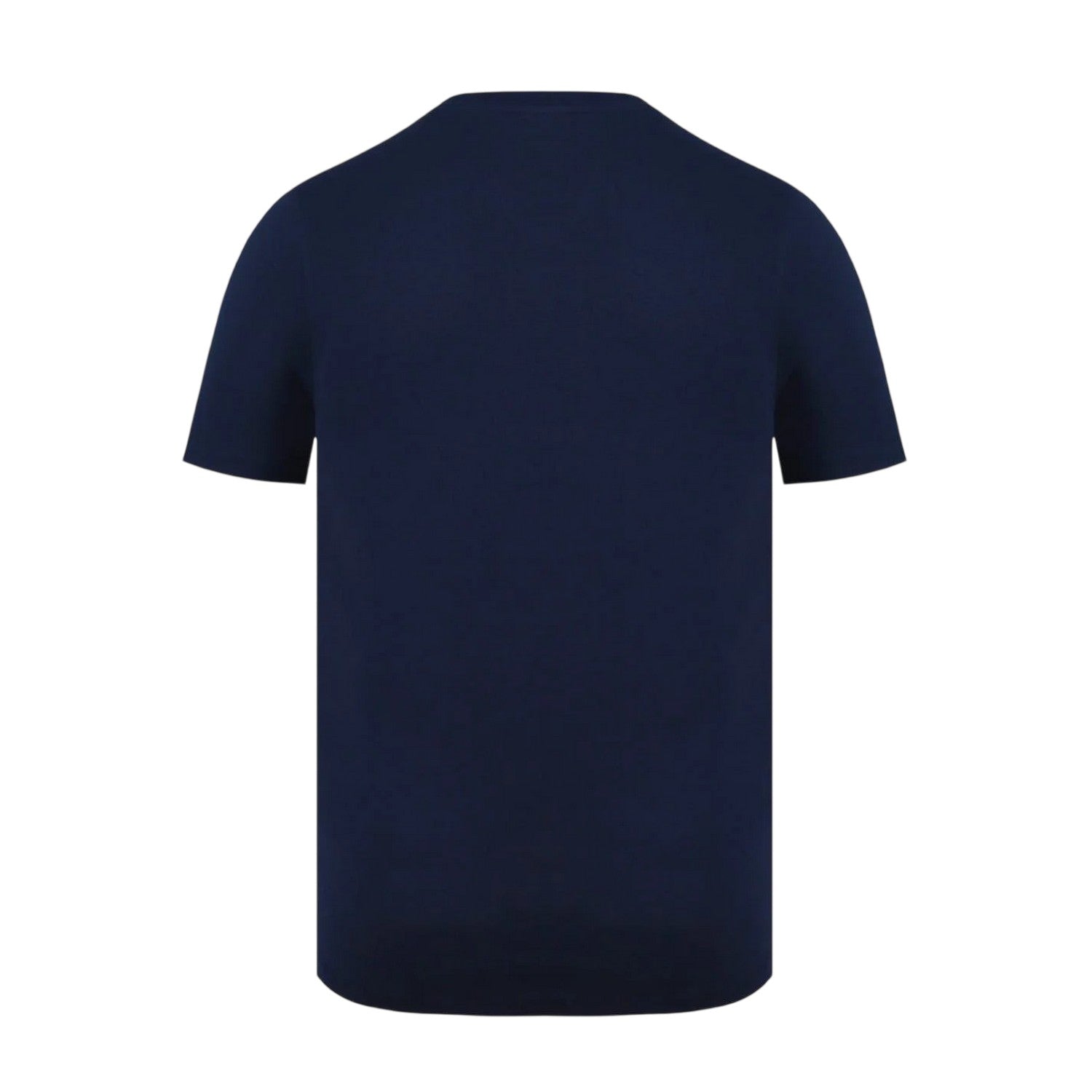 Navy - Back - Slazenger Mens Embroidered Logo Cotton T-Shirt