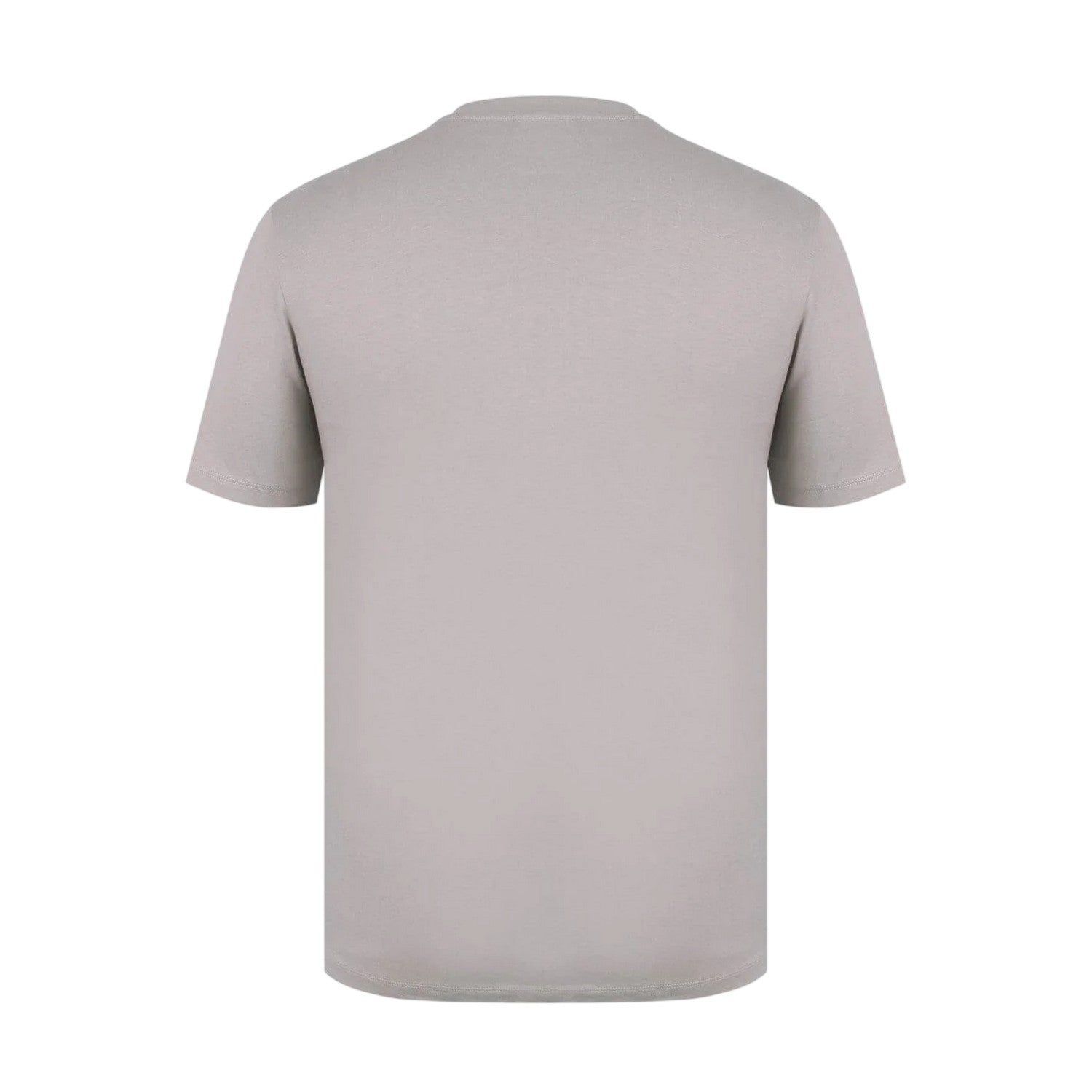 Oat - Back - Slazenger Mens Embroidered Logo Cotton T-Shirt
