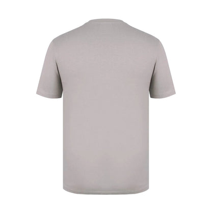Oat - Back - Slazenger Mens Embroidered Logo Cotton T-Shirt