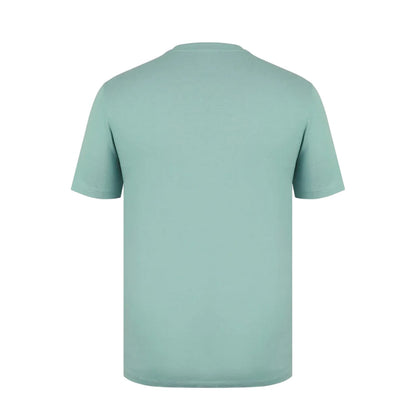 Pistachio - Back - Slazenger Mens Embroidered Logo Cotton T-Shirt