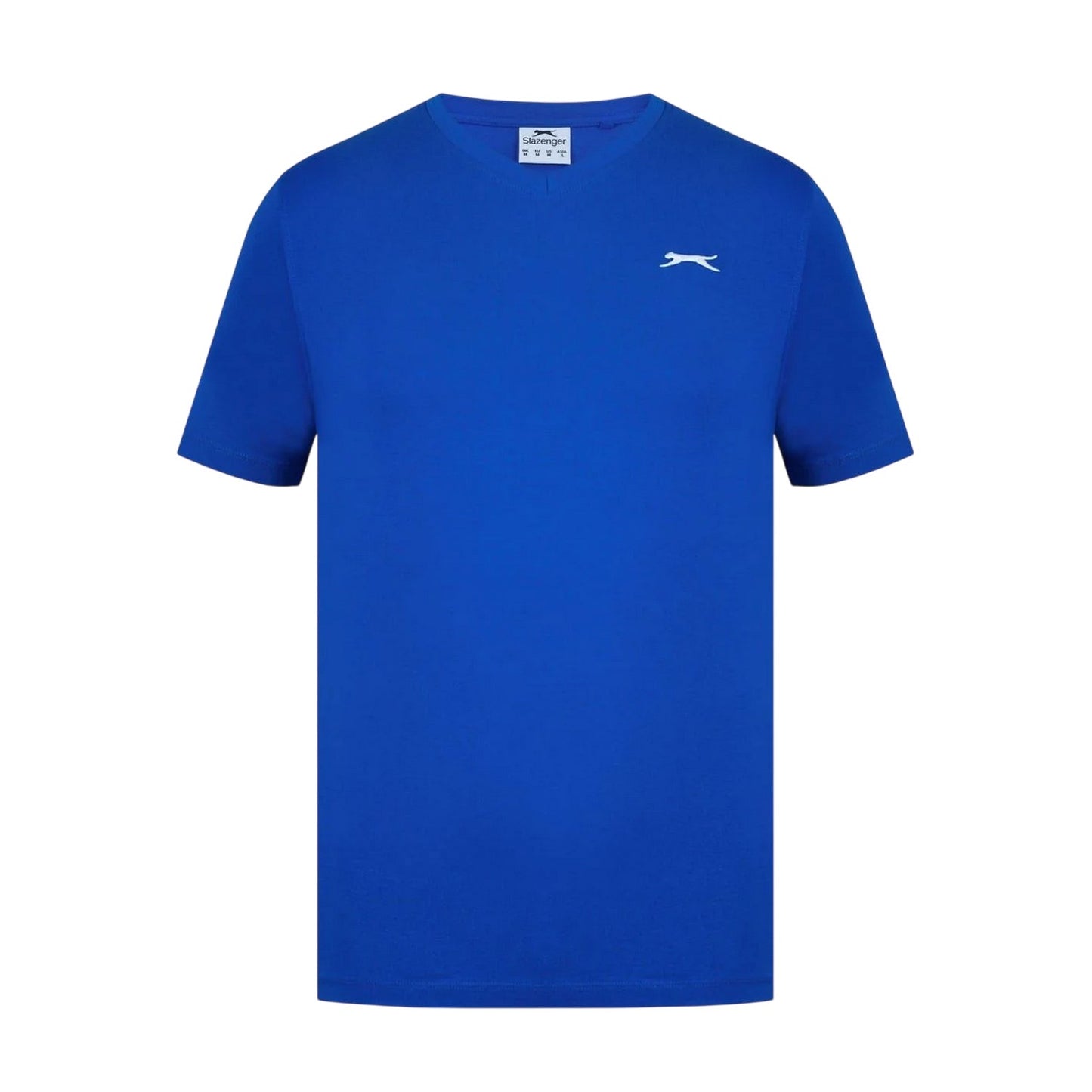 Royal Blue - Front - Slazenger Mens Embroidered Logo Cotton T-Shirt