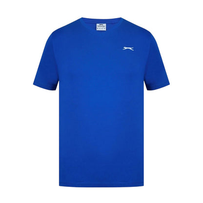 Royal Blue - Front - Slazenger Mens Embroidered Logo Cotton T-Shirt