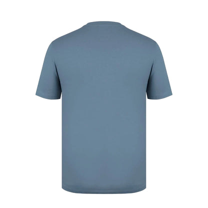 Slate - Back - Slazenger Mens Embroidered Logo Cotton T-Shirt