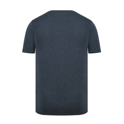 Charcoal Marl - Back - Slazenger Mens Embroidered Logo Cotton T-Shirt