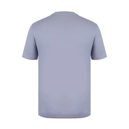 Dusty Lavender - Back - Slazenger Mens Embroidered Logo Cotton T-Shirt