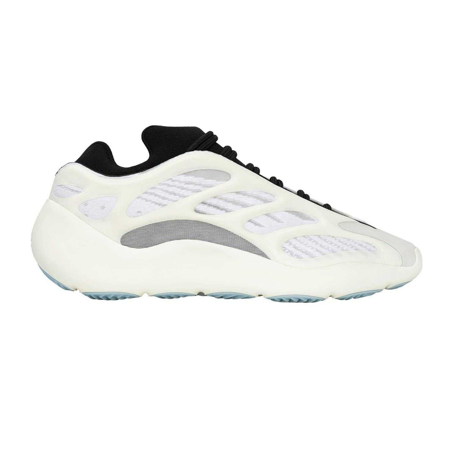 White-Black - Front - Yeezy Mens Boost 700 V3 Glow In The Dark Trainers